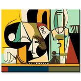 Painting by Numbers Art Picasso Painter and Model